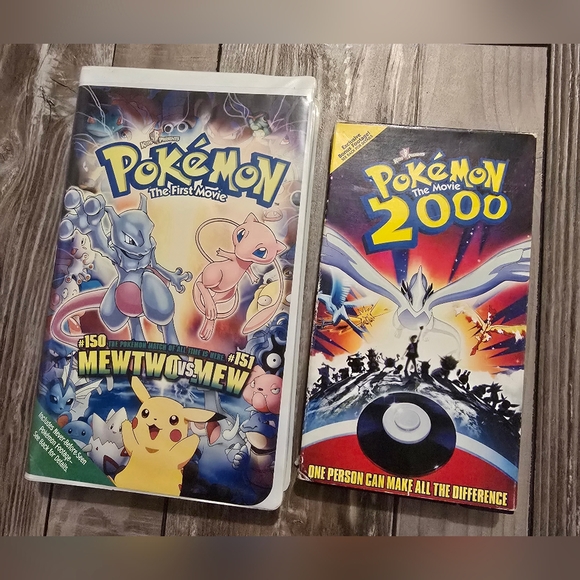 Pokemon VHS-Set of 2 - Picture 1 of 4